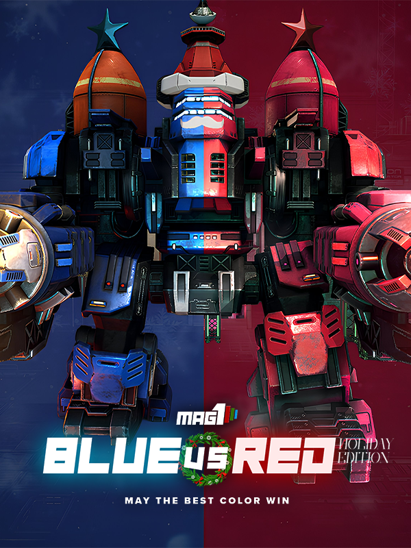 Holiday Blue vs. Red